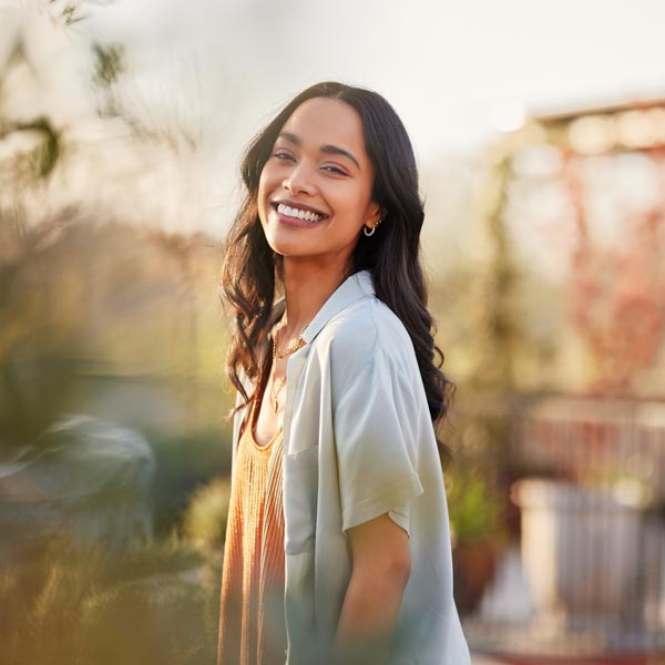 smiling woman